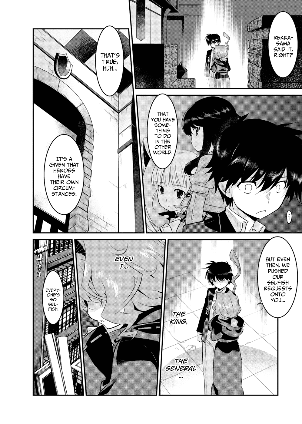 Ore ga Heroine o Tasukesugite Sekai ga Little Mokushiroku!? Chapter 6 page 13 - Chapter 6: To the Demon King's Castle