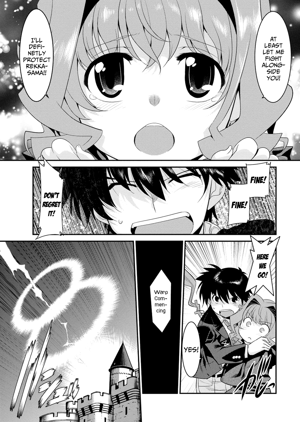 Ore ga Heroine o Tasukesugite Sekai ga Little Mokushiroku!? Chapter 6 page 15 - Chapter 6: To the Demon King's Castle