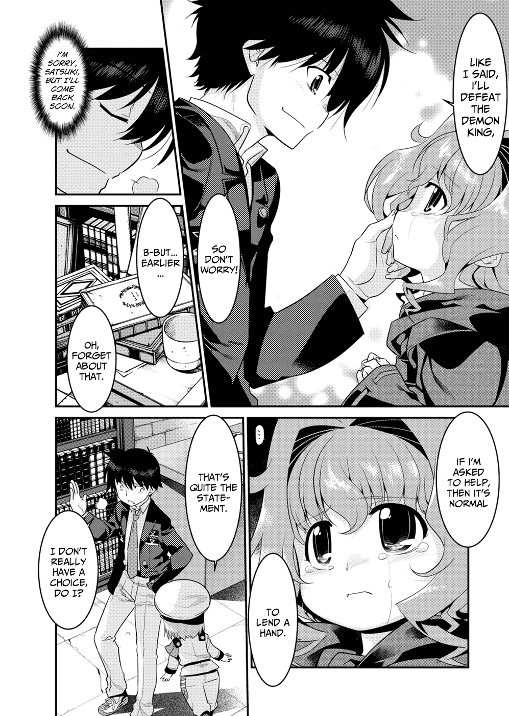 Ore ga Heroine o Tasukesugite Sekai ga Little Mokushiroku!? Chapter 6 page 3 - Chapter 6: To the Demon King's Castle