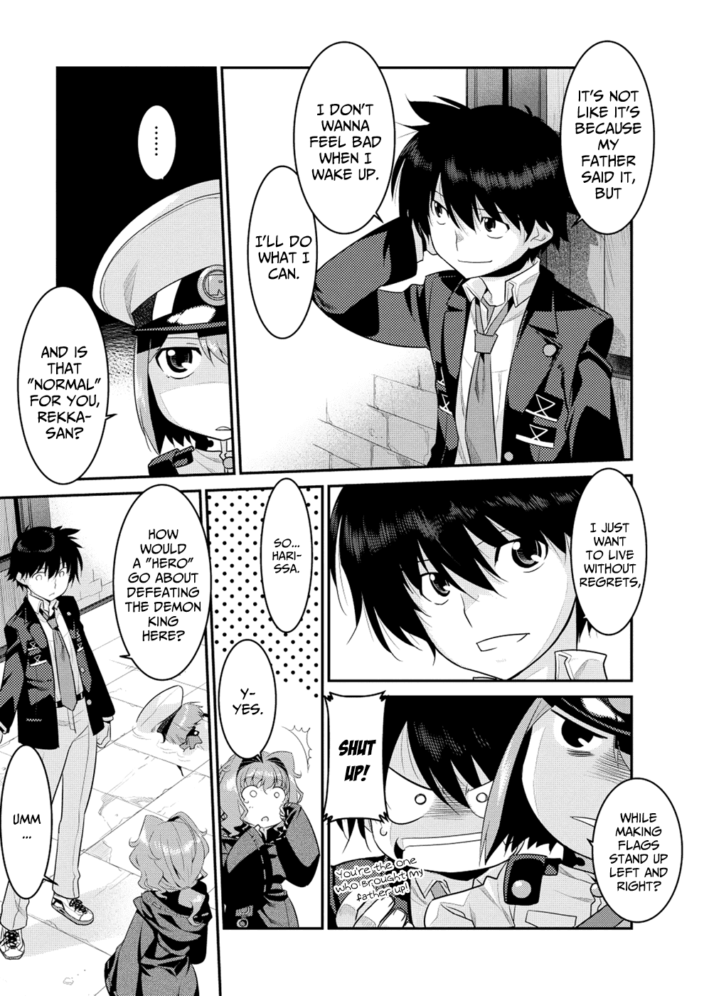 Ore ga Heroine o Tasukesugite Sekai ga Little Mokushiroku!? Chapter 6 page 4 - Chapter 6: To the Demon King's Castle