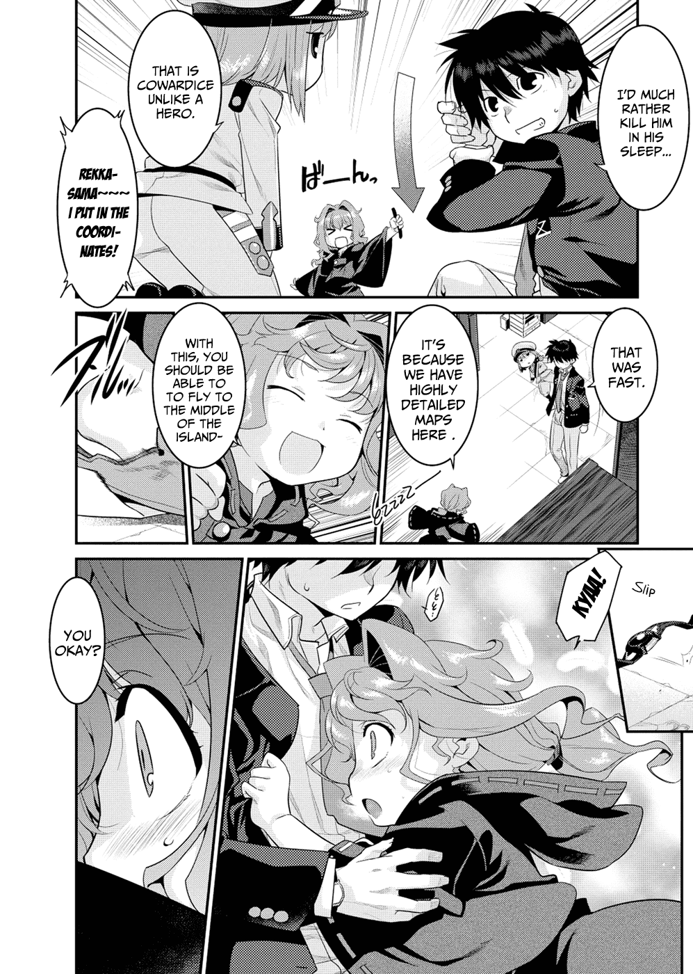 Ore ga Heroine o Tasukesugite Sekai ga Little Mokushiroku!? Chapter 6 page 9 - Chapter 6: To the Demon King's Castle