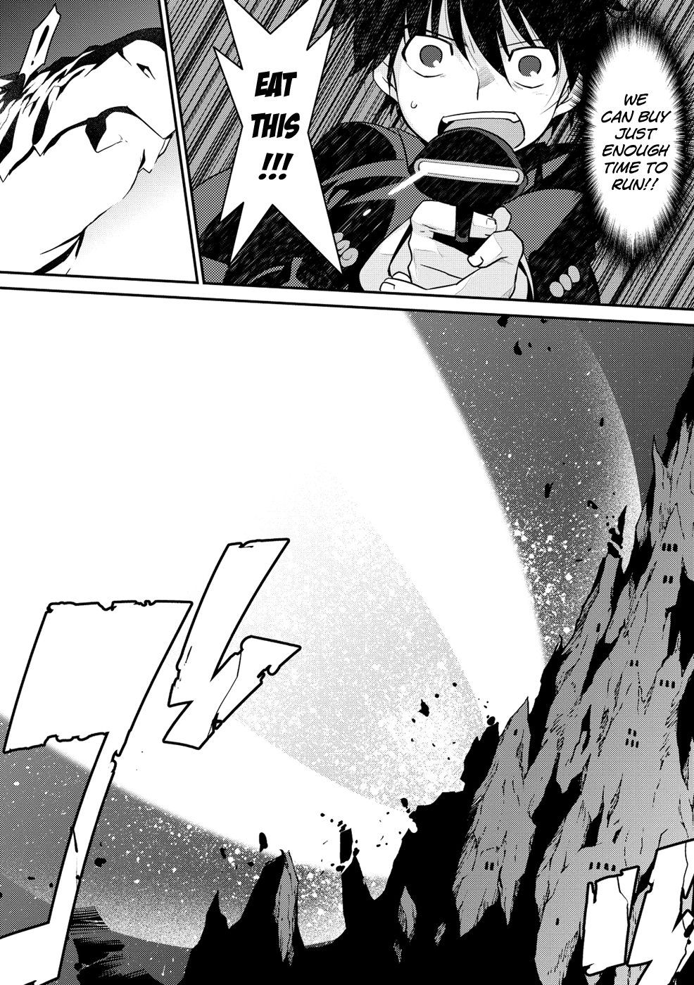 Ore ga Heroine o Tasukesugite Sekai ga Little Mokushiroku!? Chapter 7 page 10 - Chapter 7: The power of... Science?