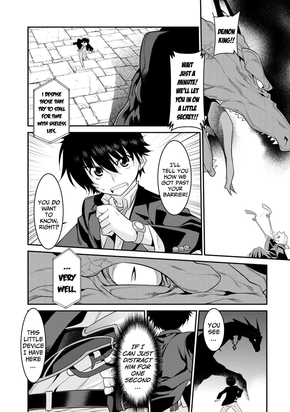 Ore ga Heroine o Tasukesugite Sekai ga Little Mokushiroku!? Chapter 7 page 9 - Chapter 7: The power of... Science?