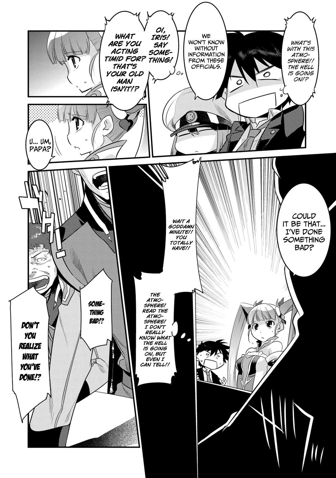 Ore ga Heroine o Tasukesugite Sekai ga Little Mokushiroku!? Chapter 9 page 12 - Chapter 9: Shotgun Diplomacy