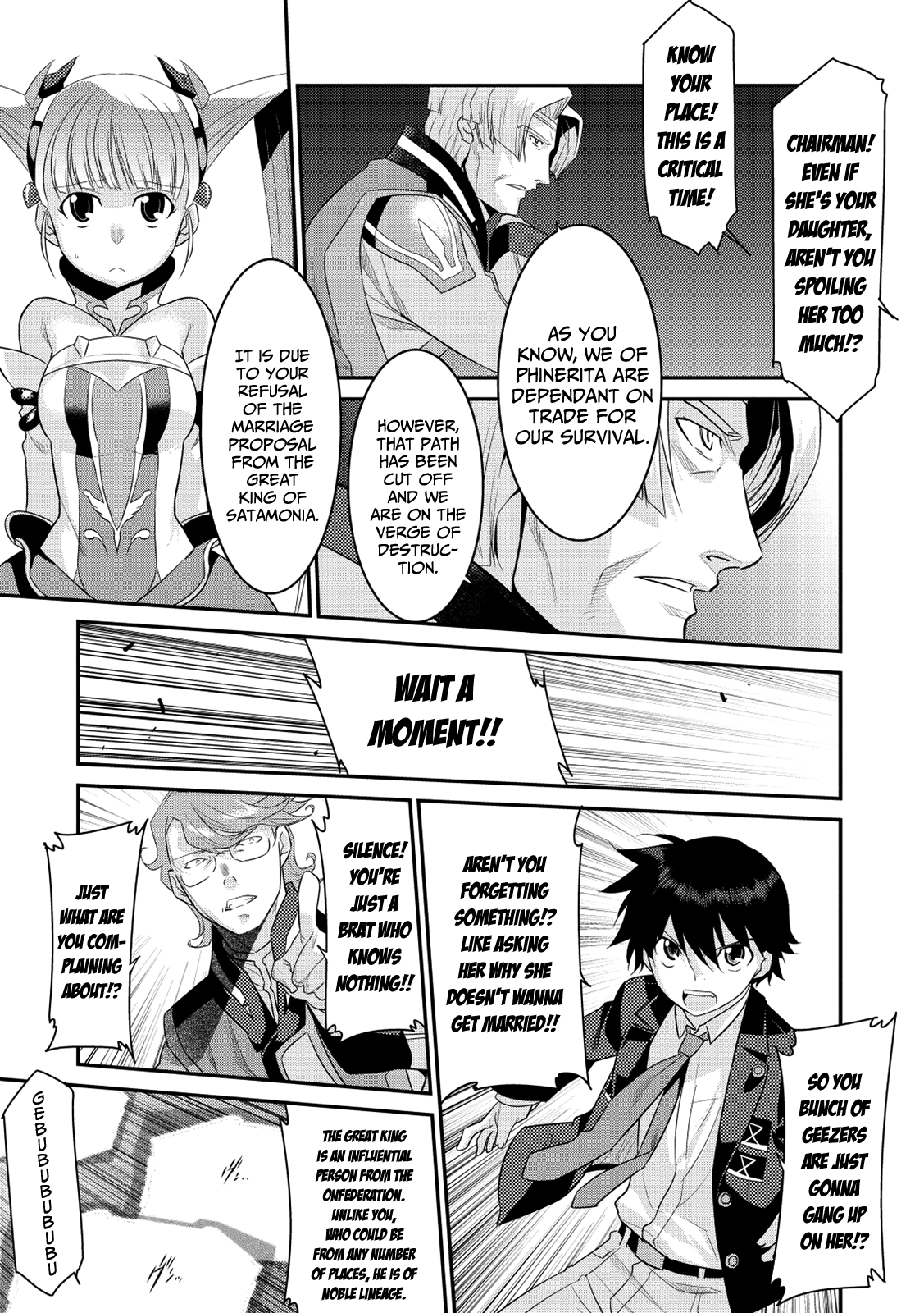 Ore ga Heroine o Tasukesugite Sekai ga Little Mokushiroku!? Chapter 9 page 13 - Chapter 9: Shotgun Diplomacy