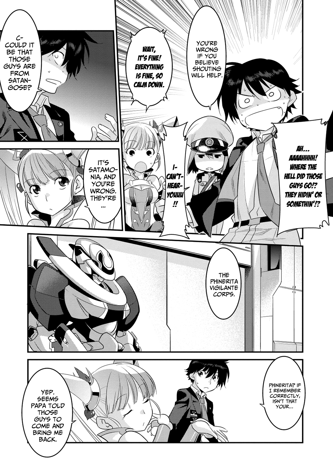 Ore ga Heroine o Tasukesugite Sekai ga Little Mokushiroku!? Chapter 9 page 3 - Chapter 9: Shotgun Diplomacy