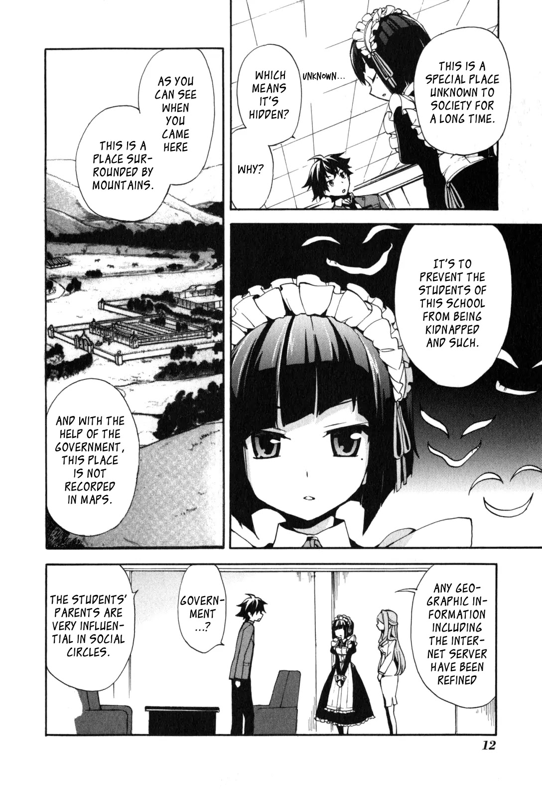 Ore ga Ojou-sama Gakkou ni "Shomin Sample" Toshite Rachirareta Ken Chapter 1 page 10 - Chapter 1: Welcome Commoner
