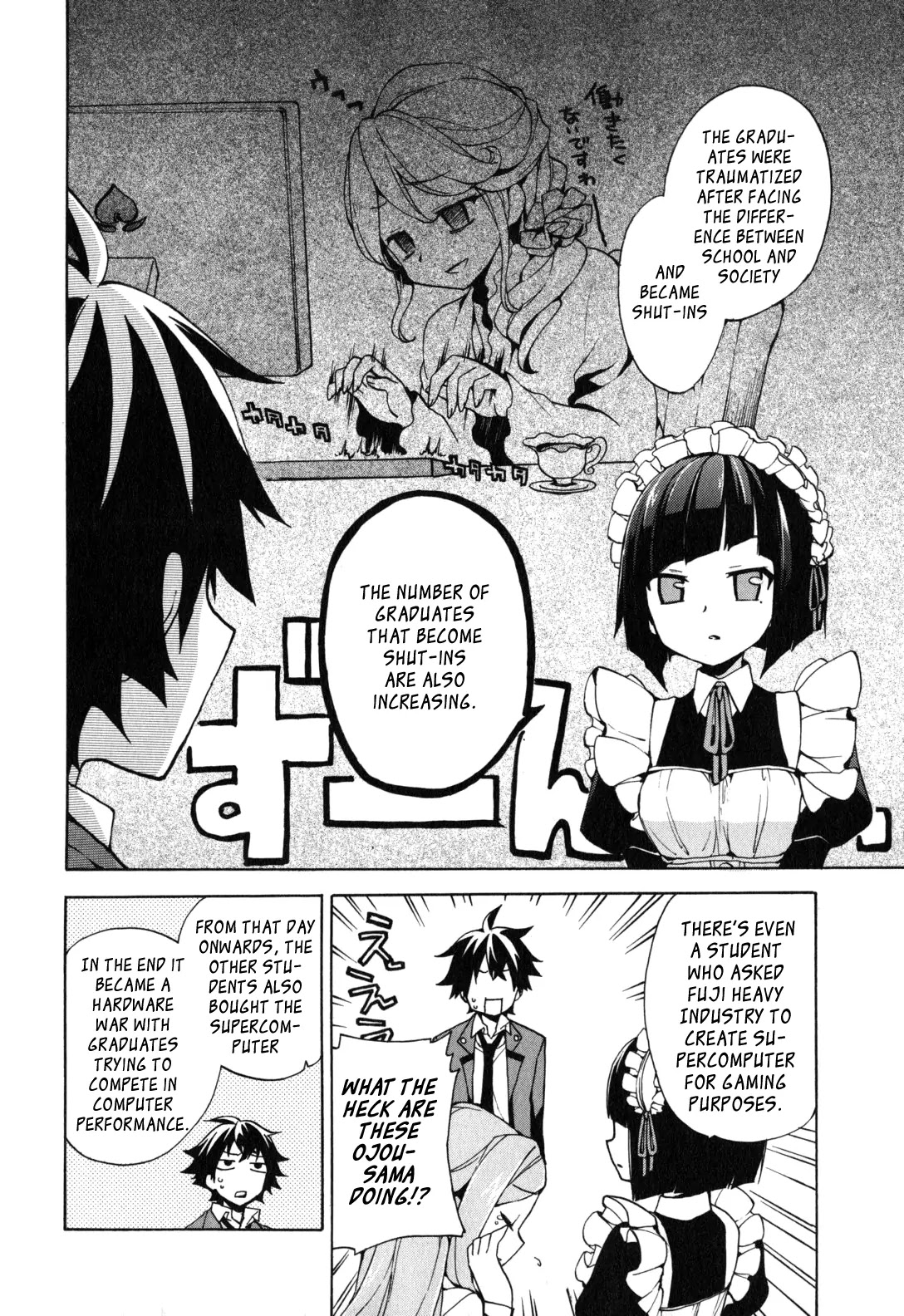 Ore ga Ojou-sama Gakkou ni "Shomin Sample" Toshite Rachirareta Ken Chapter 1 page 12 - Chapter 1: Welcome Commoner