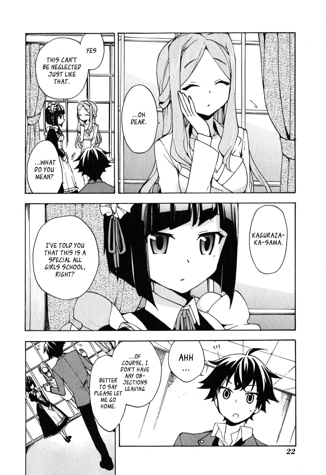Ore ga Ojou-sama Gakkou ni "Shomin Sample" Toshite Rachirareta Ken Chapter 1 page 20 - Chapter 1: Welcome Commoner