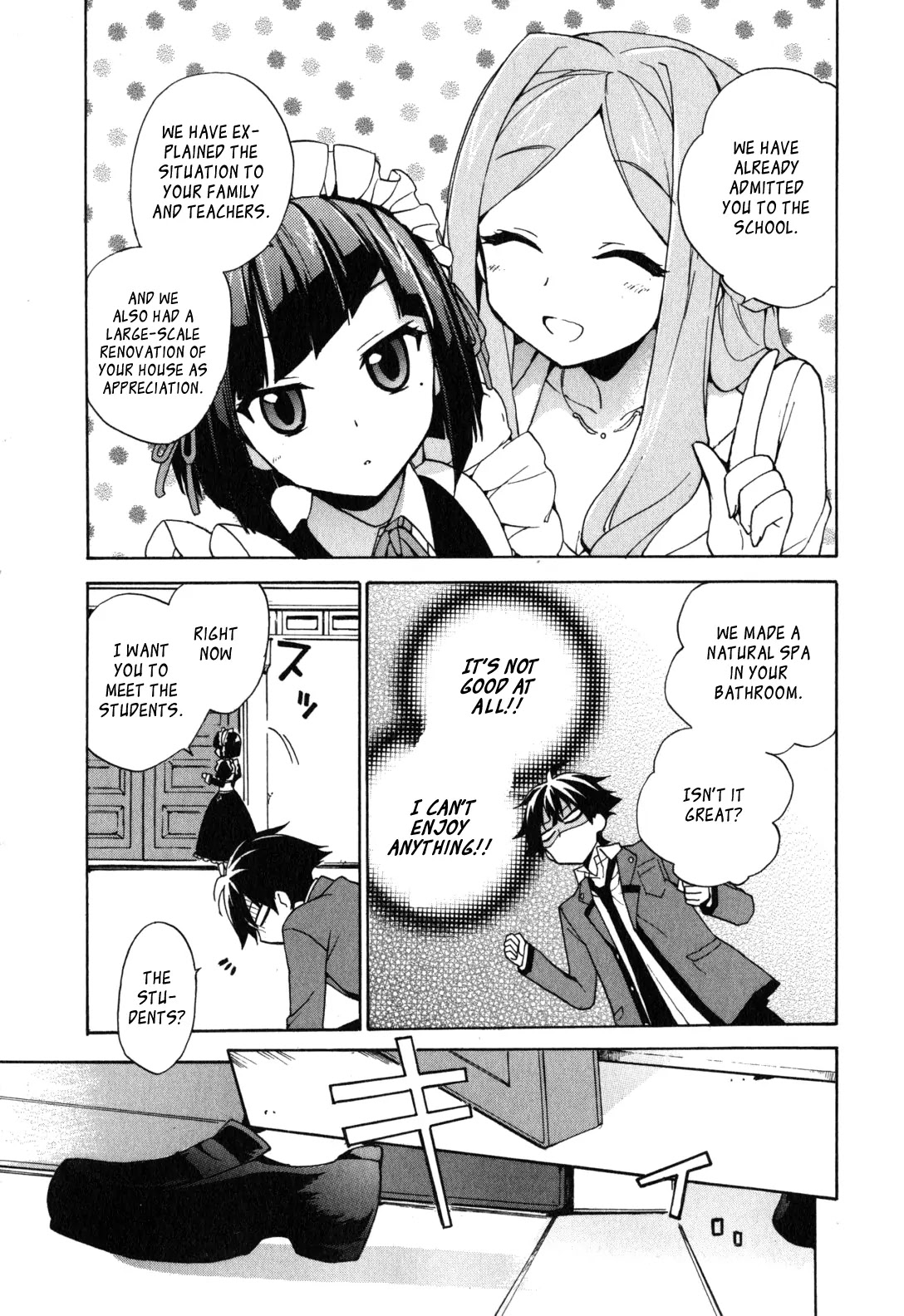 Ore ga Ojou-sama Gakkou ni "Shomin Sample" Toshite Rachirareta Ken Chapter 1 page 23 - Chapter 1: Welcome Commoner