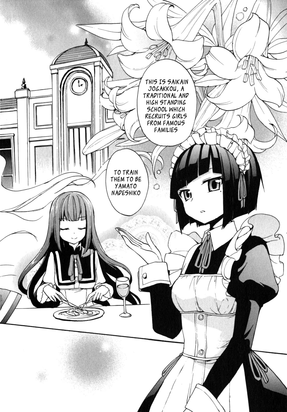 Ore ga Ojou-sama Gakkou ni "Shomin Sample" Toshite Rachirareta Ken Chapter 1 page 8 - Chapter 1: Welcome Commoner