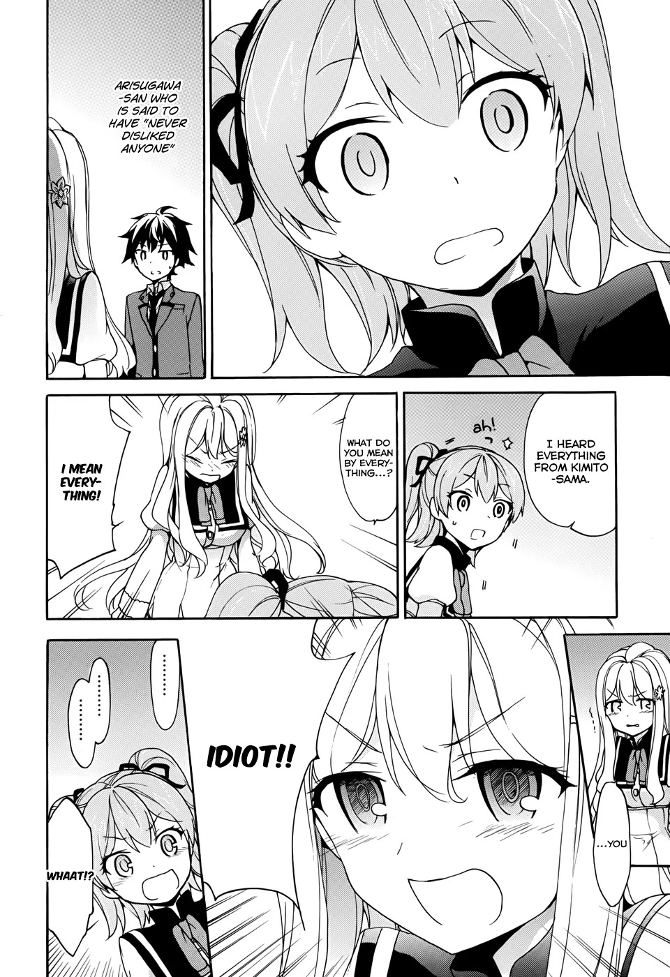 Ore ga Ojou-sama Gakkou ni "Shomin Sample" Toshite Rachirareta Ken Chapter 10 page 14 - Chapter 10: I Hate You!!