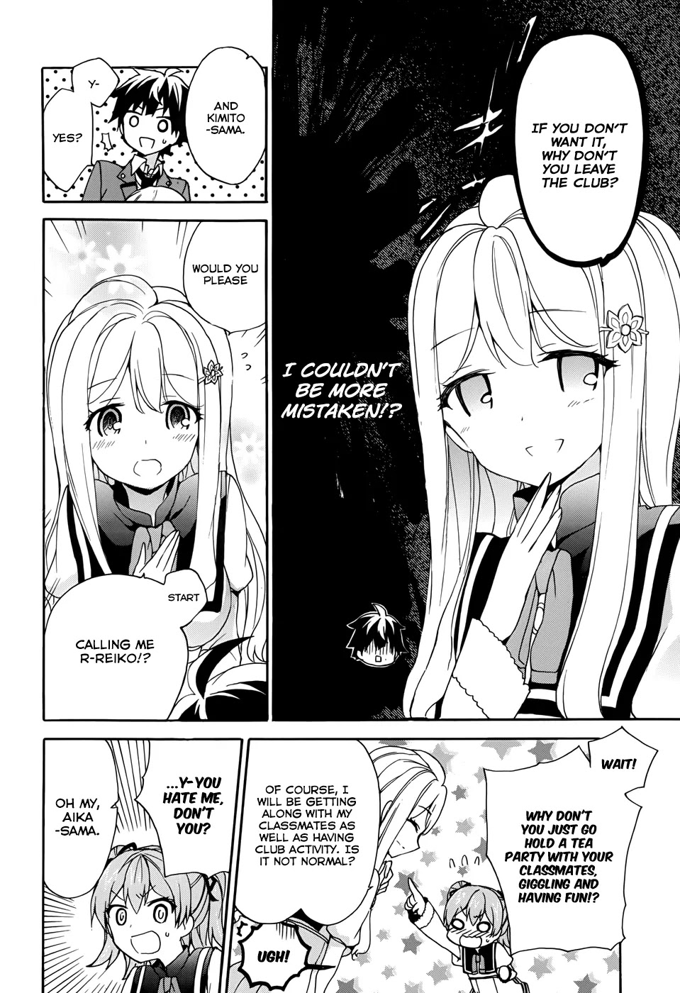 Ore ga Ojou-sama Gakkou ni "Shomin Sample" Toshite Rachirareta Ken Chapter 10 page 28 - Chapter 10: I Hate You!!