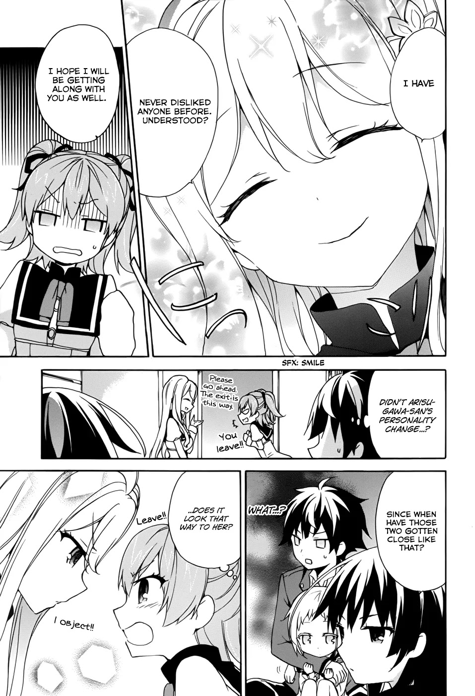 Ore ga Ojou-sama Gakkou ni "Shomin Sample" Toshite Rachirareta Ken Chapter 10 page 29 - Chapter 10: I Hate You!!