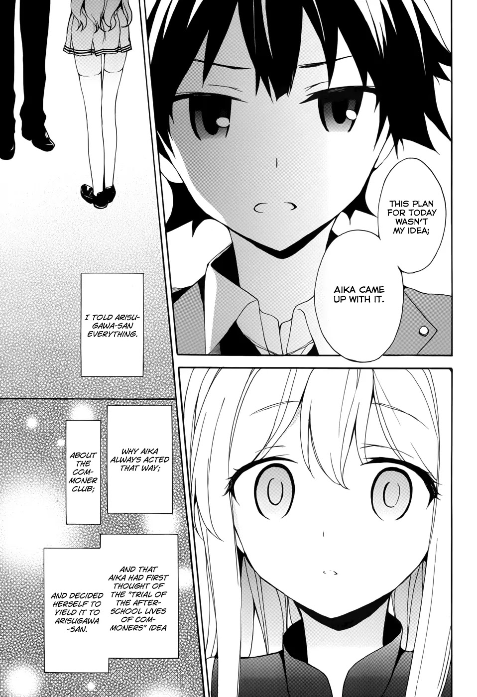 Ore ga Ojou-sama Gakkou ni "Shomin Sample" Toshite Rachirareta Ken Chapter 10 page 6 - Chapter 10: I Hate You!!