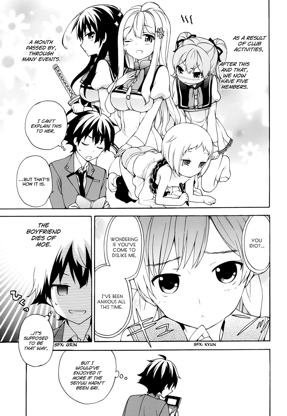Ore ga Ojou-sama Gakkou ni "Shomin Sample" Toshite Rachirareta Ken Chapter 11 page 10 - Chapter 11: Love+Girlfriend