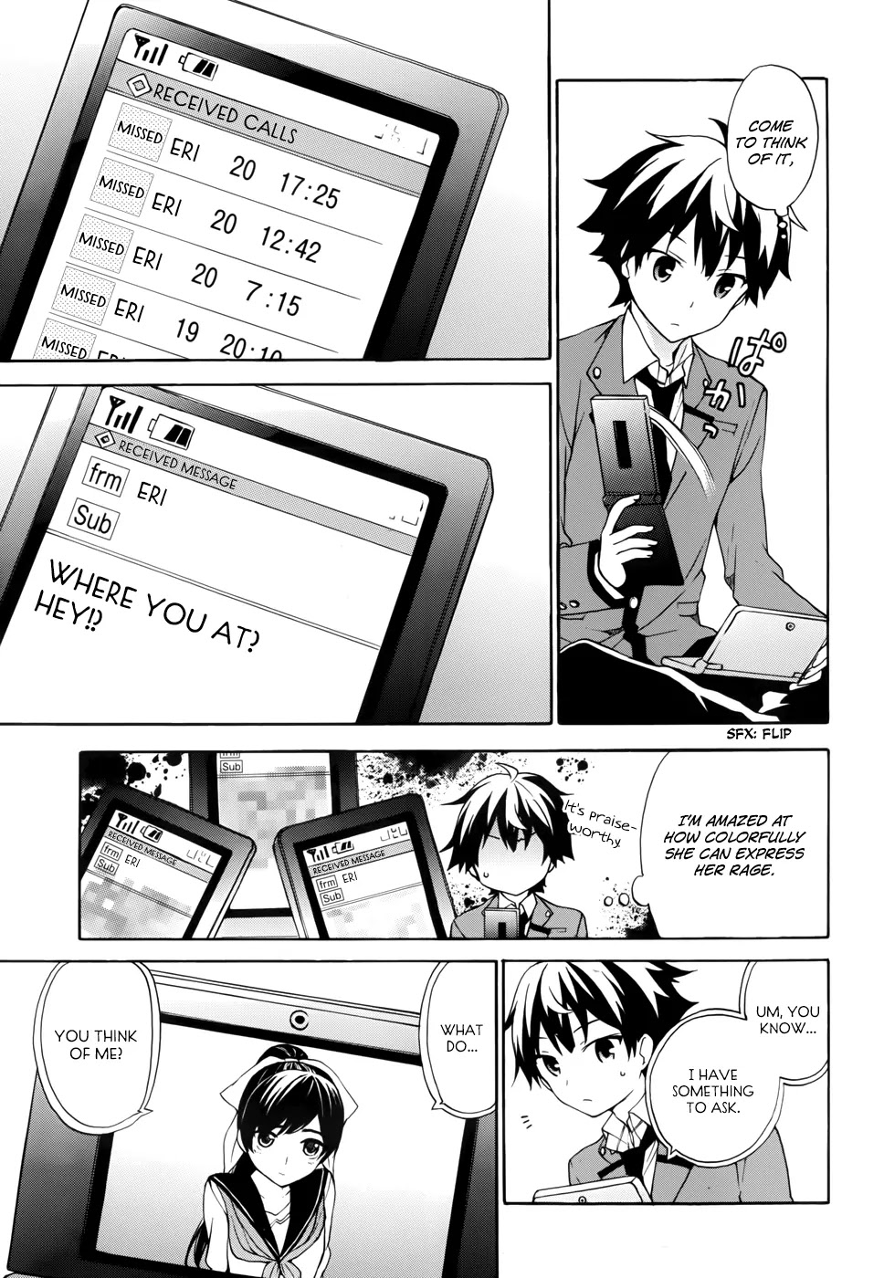 Ore ga Ojou-sama Gakkou ni "Shomin Sample" Toshite Rachirareta Ken Chapter 11 page 14 - Chapter 11: Love+Girlfriend