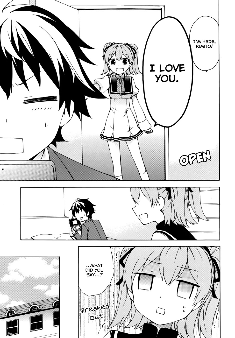 Ore ga Ojou-sama Gakkou ni "Shomin Sample" Toshite Rachirareta Ken Chapter 11 page 16 - Chapter 11: Love+Girlfriend