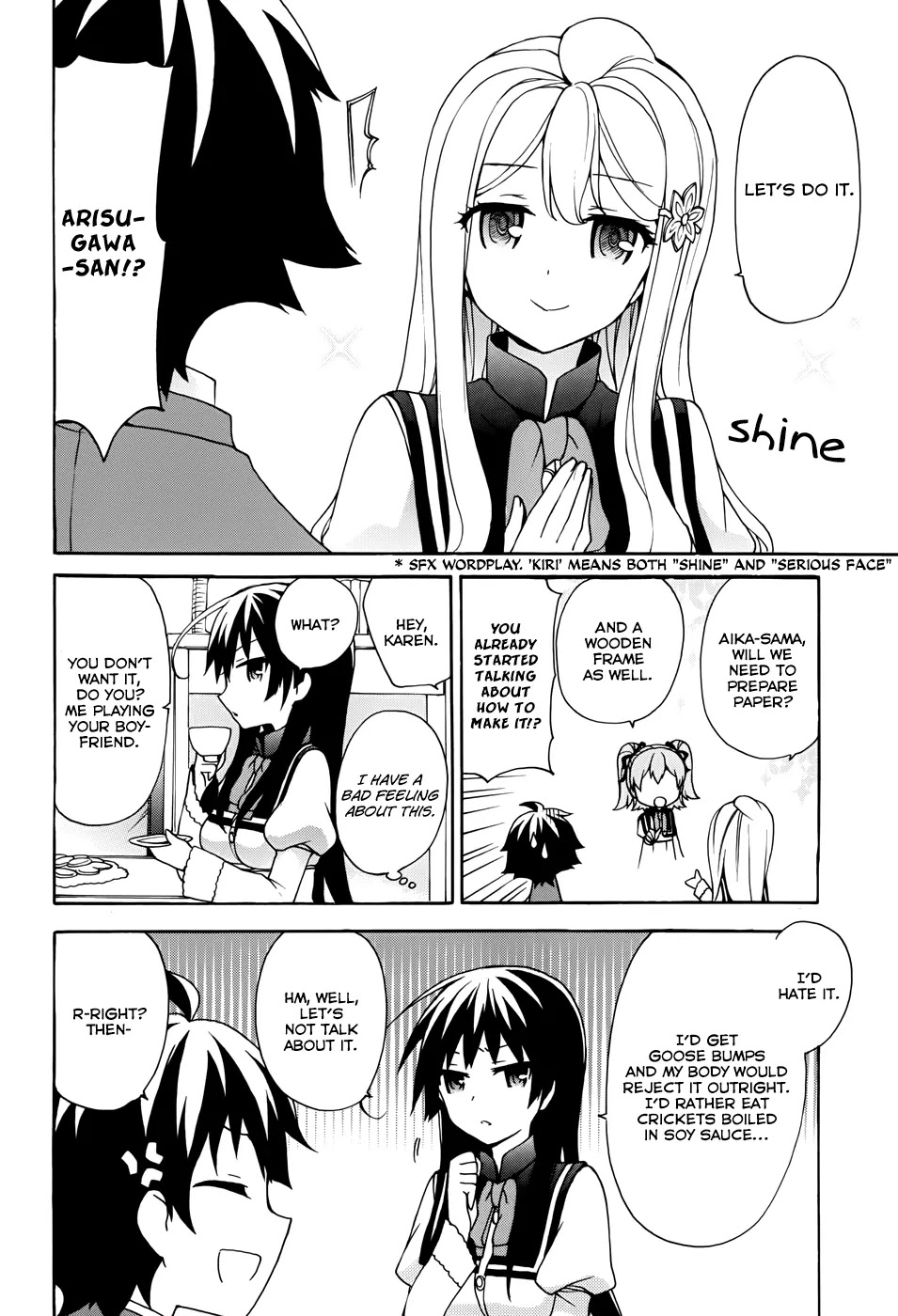 Ore ga Ojou-sama Gakkou ni "Shomin Sample" Toshite Rachirareta Ken Chapter 12 page 13 - Chapter 12: Then... let's get him naked, shall we?