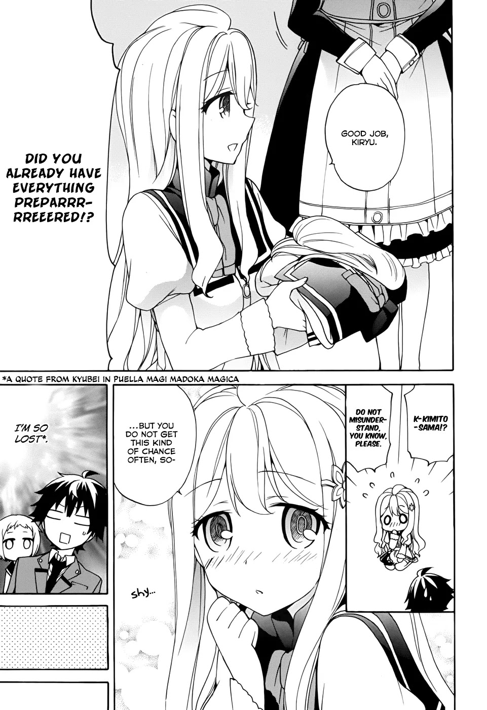 Ore ga Ojou-sama Gakkou ni "Shomin Sample" Toshite Rachirareta Ken Chapter 12 page 28 - Chapter 12: Then... let's get him naked, shall we?