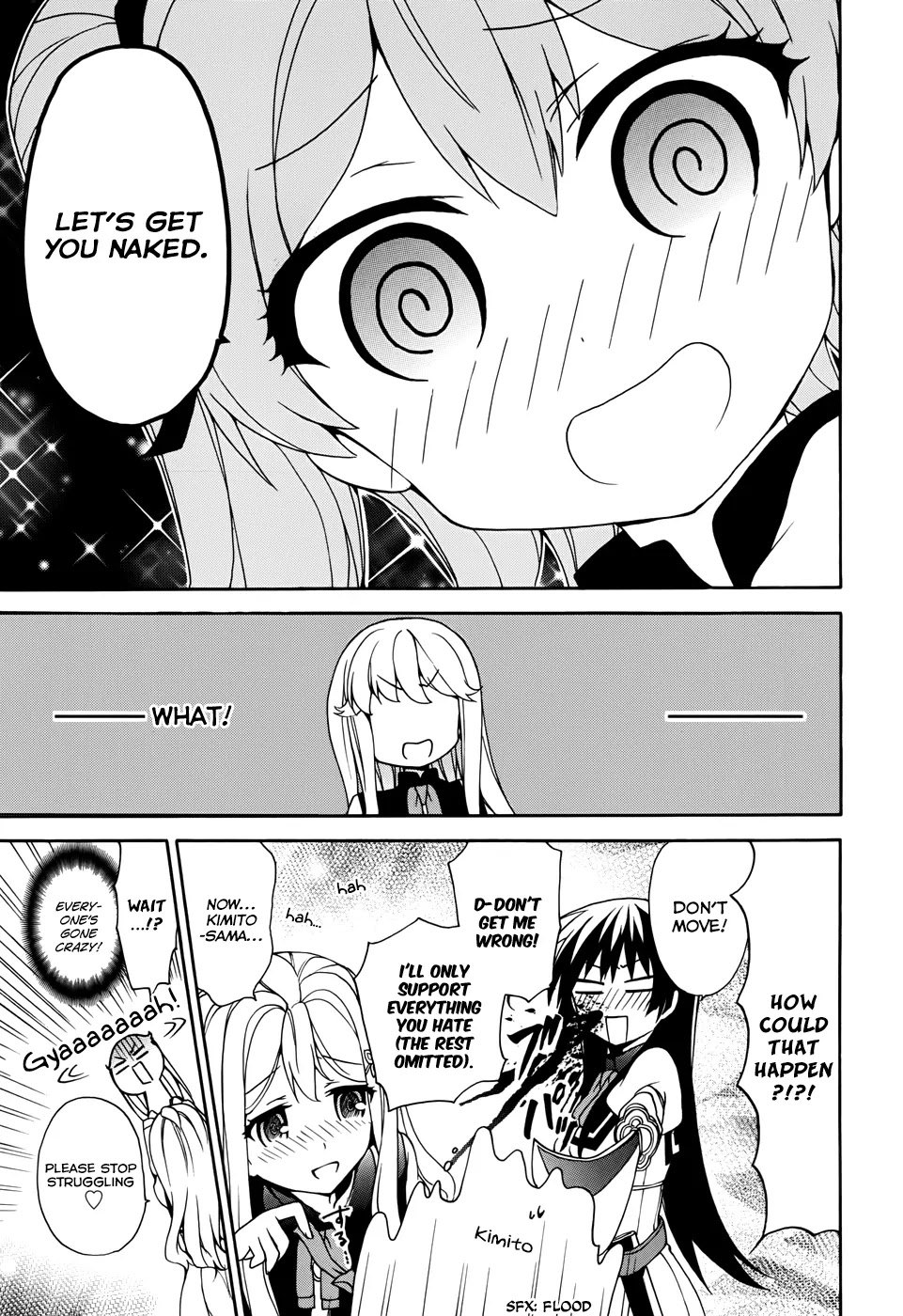 Ore ga Ojou-sama Gakkou ni "Shomin Sample" Toshite Rachirareta Ken Chapter 12 page 34 - Chapter 12: Then... let's get him naked, shall we?