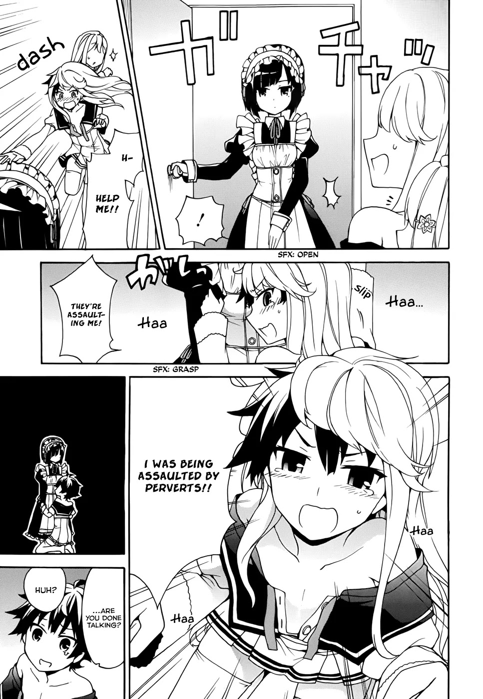 Ore ga Ojou-sama Gakkou ni "Shomin Sample" Toshite Rachirareta Ken Chapter 12 page 36 - Chapter 12: Then... let's get him naked, shall we?