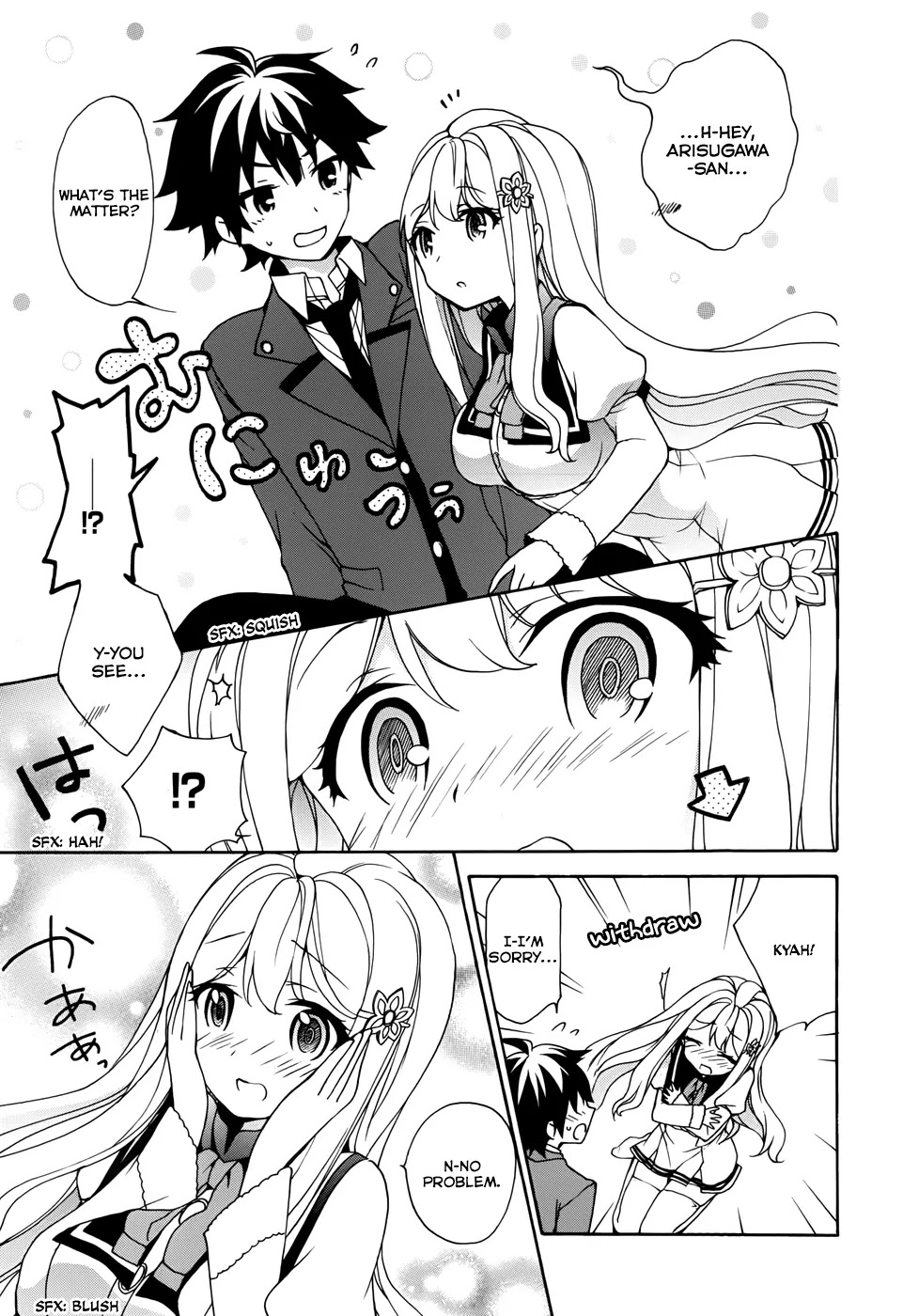 Ore ga Ojou-sama Gakkou ni "Shomin Sample" Toshite Rachirareta Ken Chapter 12 page 6 - Chapter 12: Then... let's get him naked, shall we?