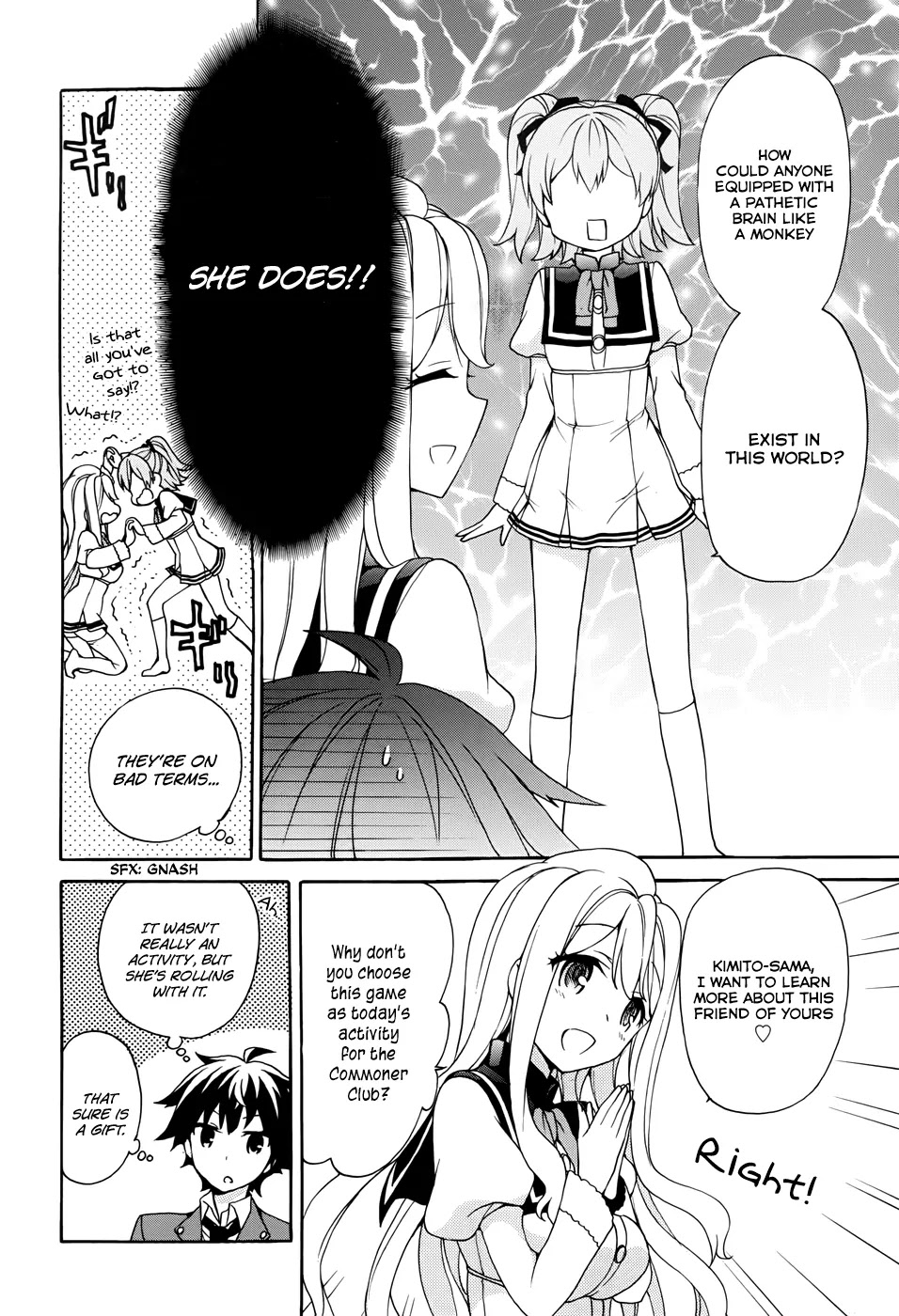 Ore ga Ojou-sama Gakkou ni "Shomin Sample" Toshite Rachirareta Ken Chapter 12 page 9 - Chapter 12: Then... let's get him naked, shall we?