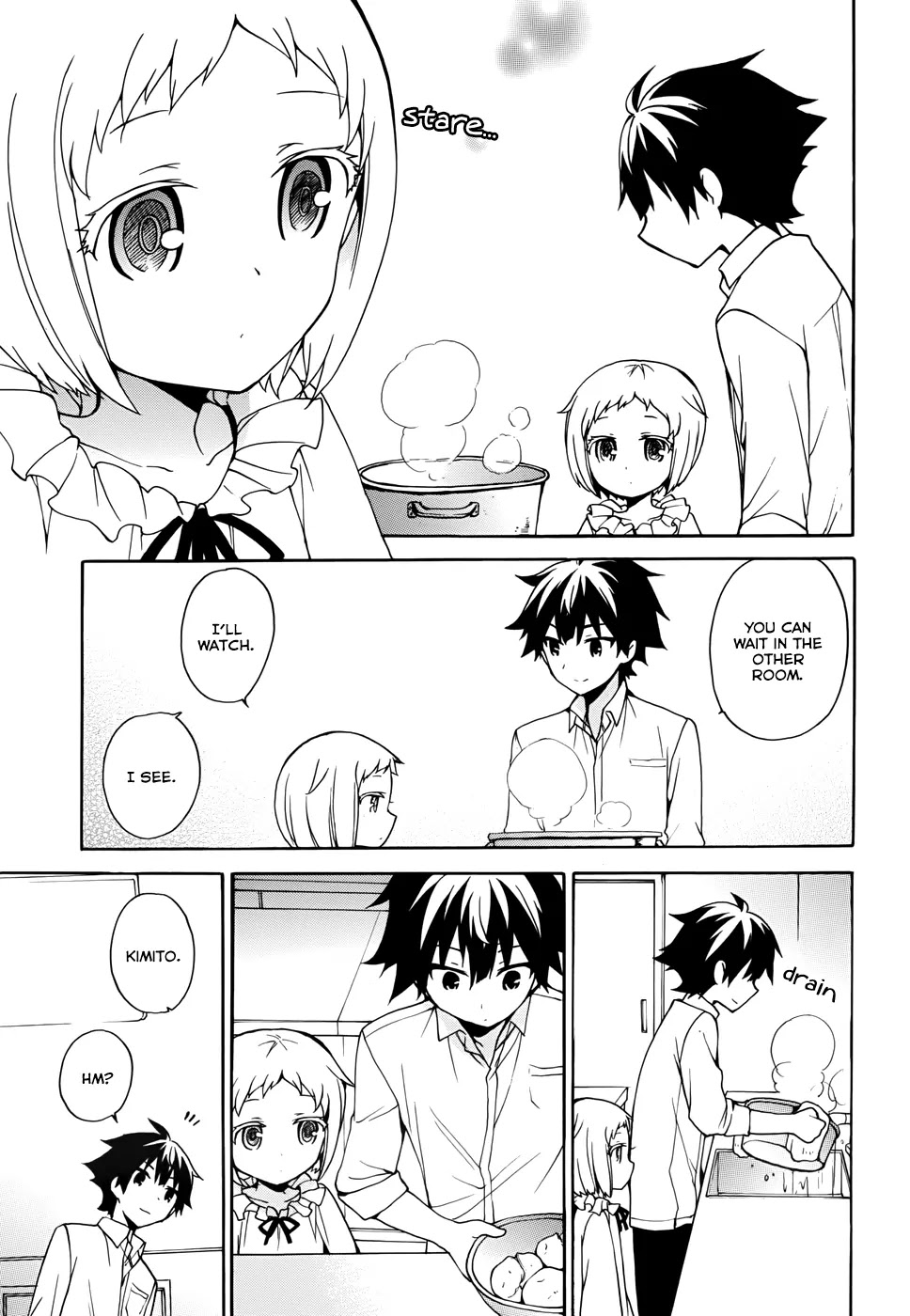 Ore ga Ojou-sama Gakkou ni "Shomin Sample" Toshite Rachirareta Ken Chapter 13 page 10 - Chapter 13: Today is an ordinary holiday I spend with Hakua