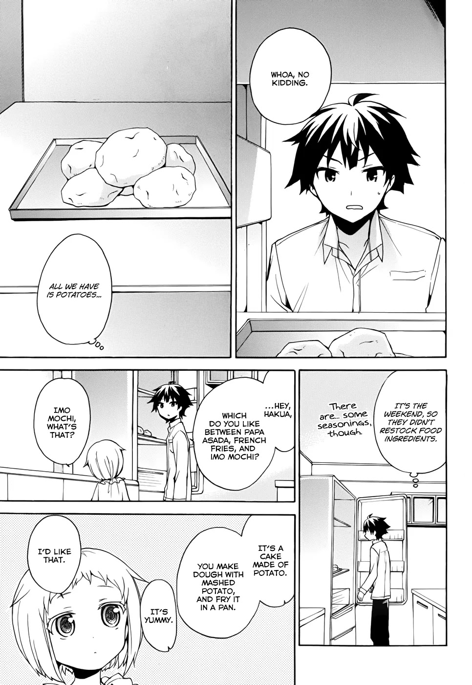 Ore ga Ojou-sama Gakkou ni "Shomin Sample" Toshite Rachirareta Ken Chapter 13 page 8 - Chapter 13: Today is an ordinary holiday I spend with Hakua