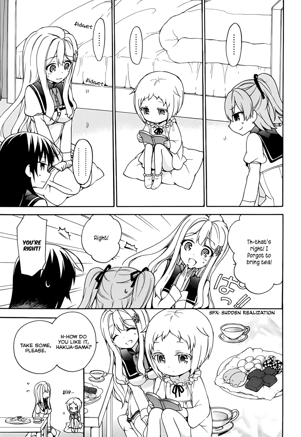 Ore ga Ojou-sama Gakkou ni "Shomin Sample" Toshite Rachirareta Ken Chapter 14 page 15 - Chapter 14: Only Friends