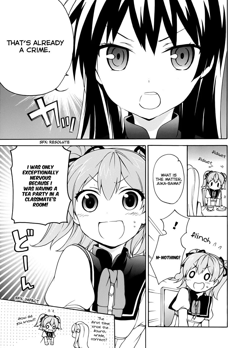 Ore ga Ojou-sama Gakkou ni "Shomin Sample" Toshite Rachirareta Ken Chapter 14 page 5 - Chapter 14: Only Friends