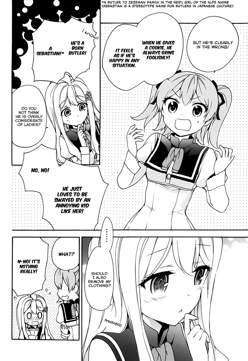 Ore ga Ojou-sama Gakkou ni "Shomin Sample" Toshite Rachirareta Ken Chapter 14 page 8 - Chapter 14: Only Friends