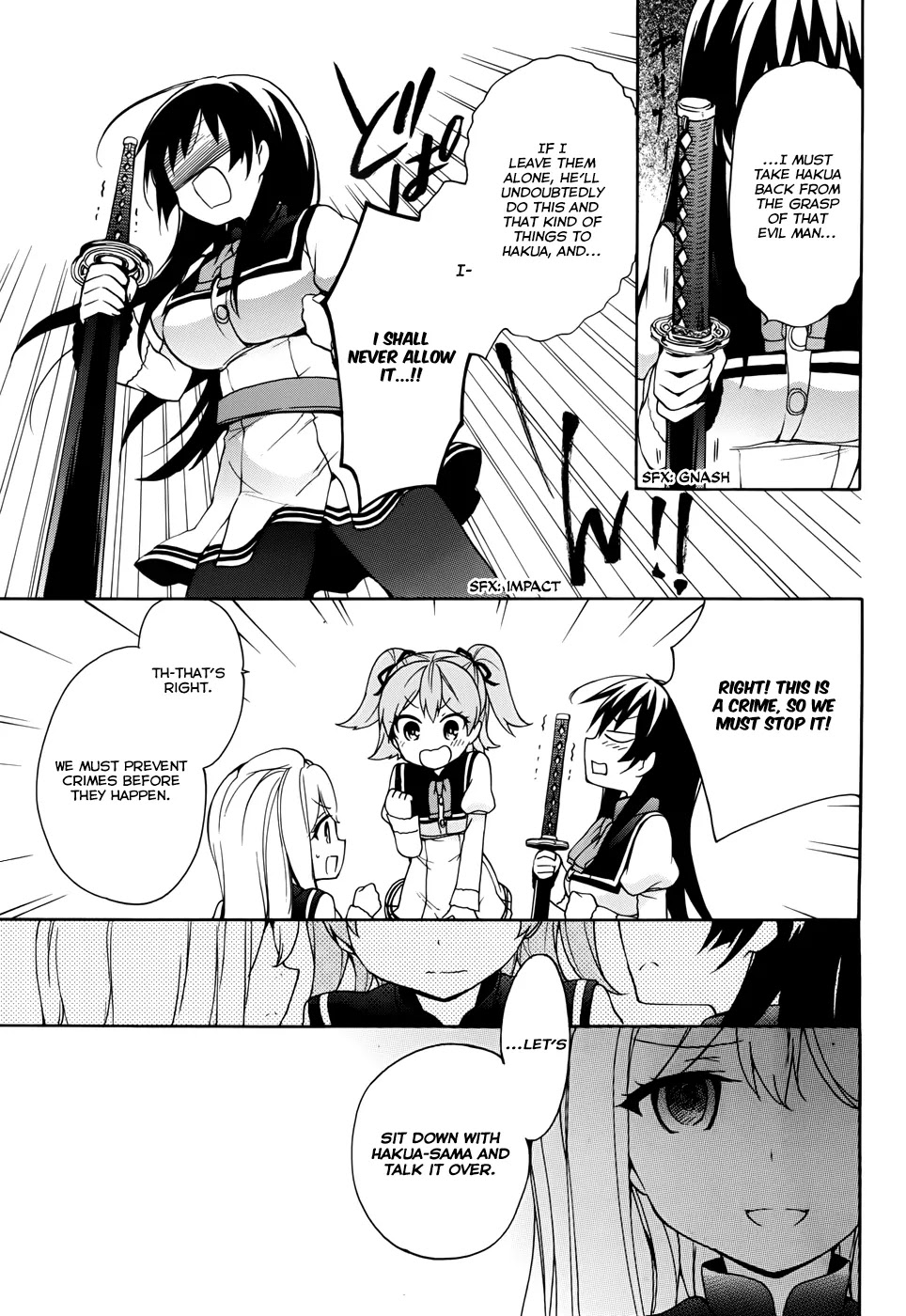 Ore ga Ojou-sama Gakkou ni "Shomin Sample" Toshite Rachirareta Ken Chapter 14 page 9 - Chapter 14: Only Friends