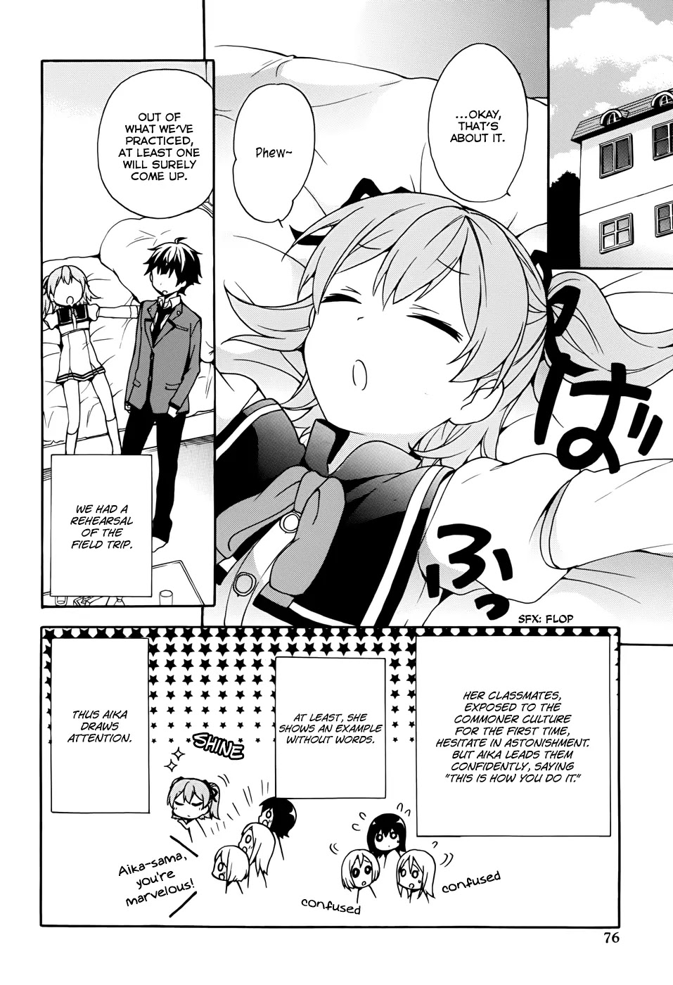 Ore ga Ojou-sama Gakkou ni "Shomin Sample" Toshite Rachirareta Ken Chapter 17 page 11 - Chapter 17: Anybody, Please Pair Up With Tenkuubashi-san~