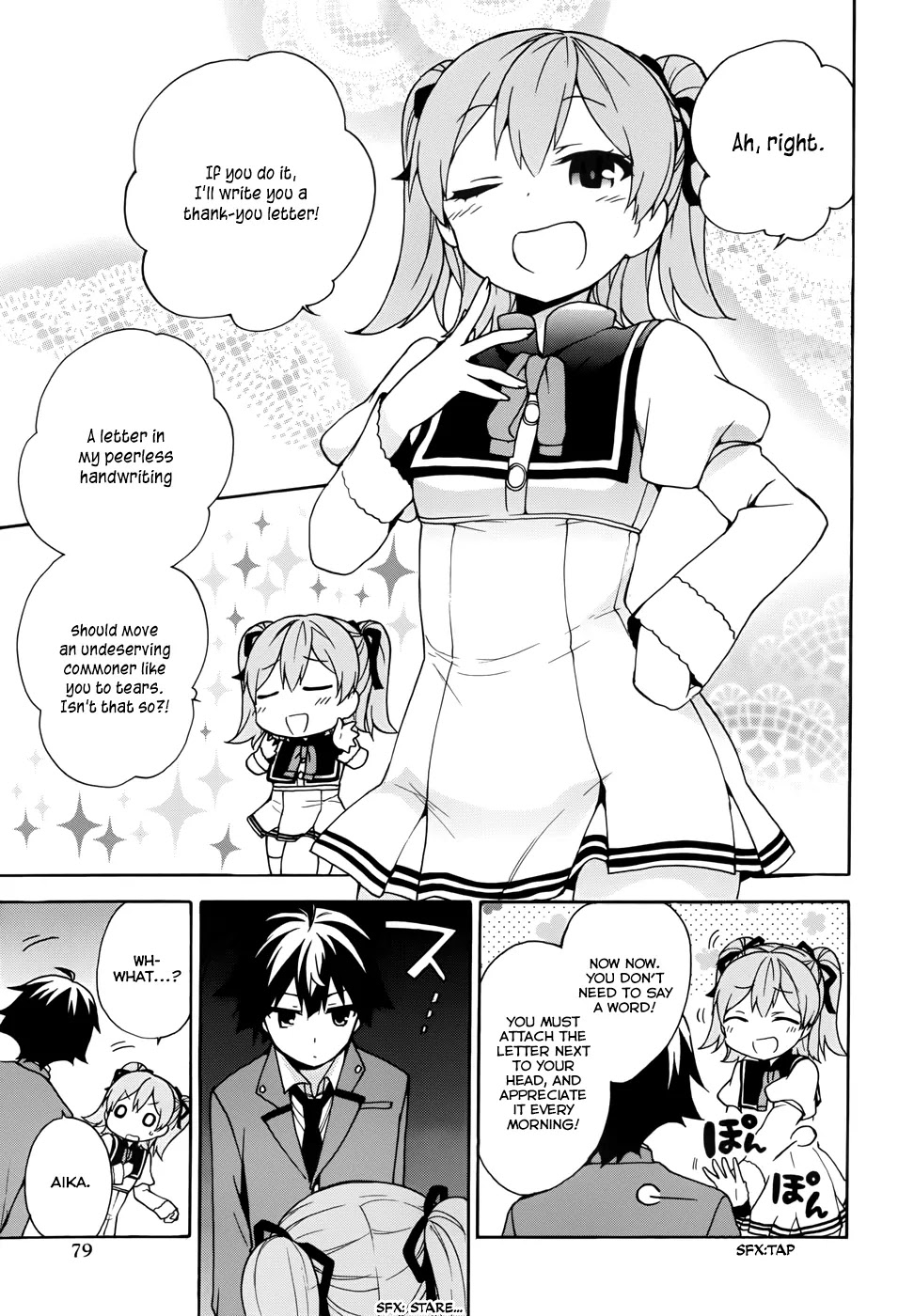 Ore ga Ojou-sama Gakkou ni "Shomin Sample" Toshite Rachirareta Ken Chapter 17 page 14 - Chapter 17: Anybody, Please Pair Up With Tenkuubashi-san~