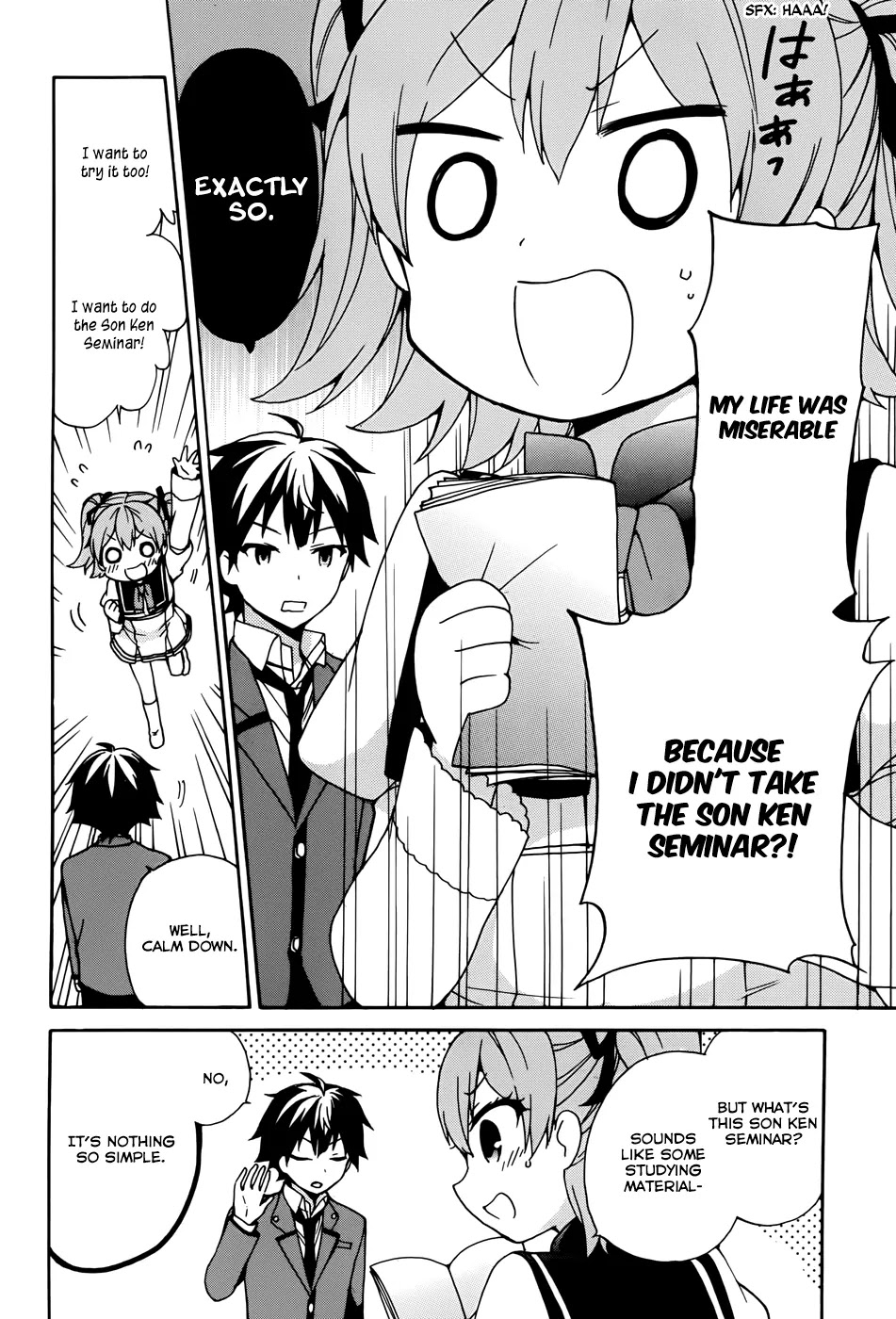 Ore ga Ojou-sama Gakkou ni "Shomin Sample" Toshite Rachirareta Ken Chapter 17 page 21 - Chapter 17: Anybody, Please Pair Up With Tenkuubashi-san~