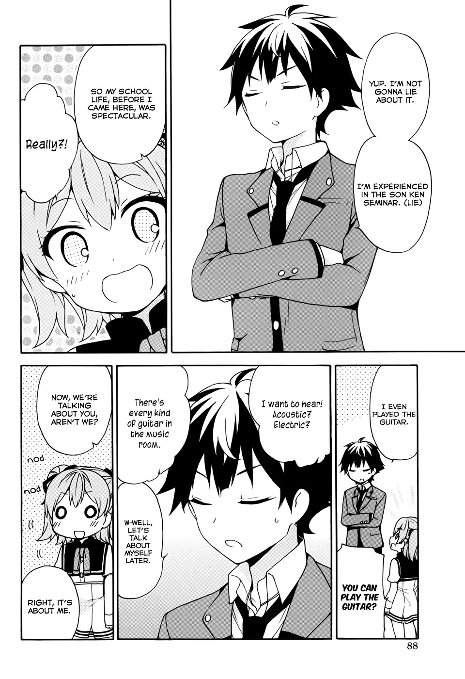 Ore ga Ojou-sama Gakkou ni "Shomin Sample" Toshite Rachirareta Ken Chapter 17 page 23 - Chapter 17: Anybody, Please Pair Up With Tenkuubashi-san~