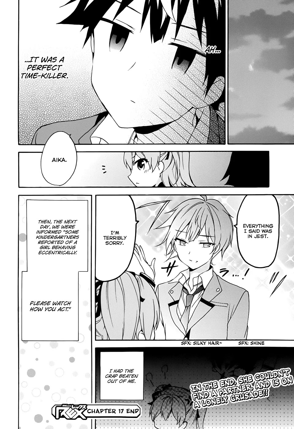 Ore ga Ojou-sama Gakkou ni "Shomin Sample" Toshite Rachirareta Ken Chapter 17 page 33 - Chapter 17: Anybody, Please Pair Up With Tenkuubashi-san~