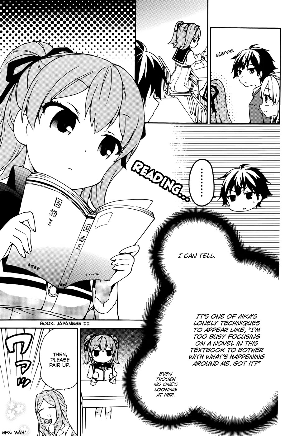 Ore ga Ojou-sama Gakkou ni "Shomin Sample" Toshite Rachirareta Ken Chapter 17 page 6 - Chapter 17: Anybody, Please Pair Up With Tenkuubashi-san~