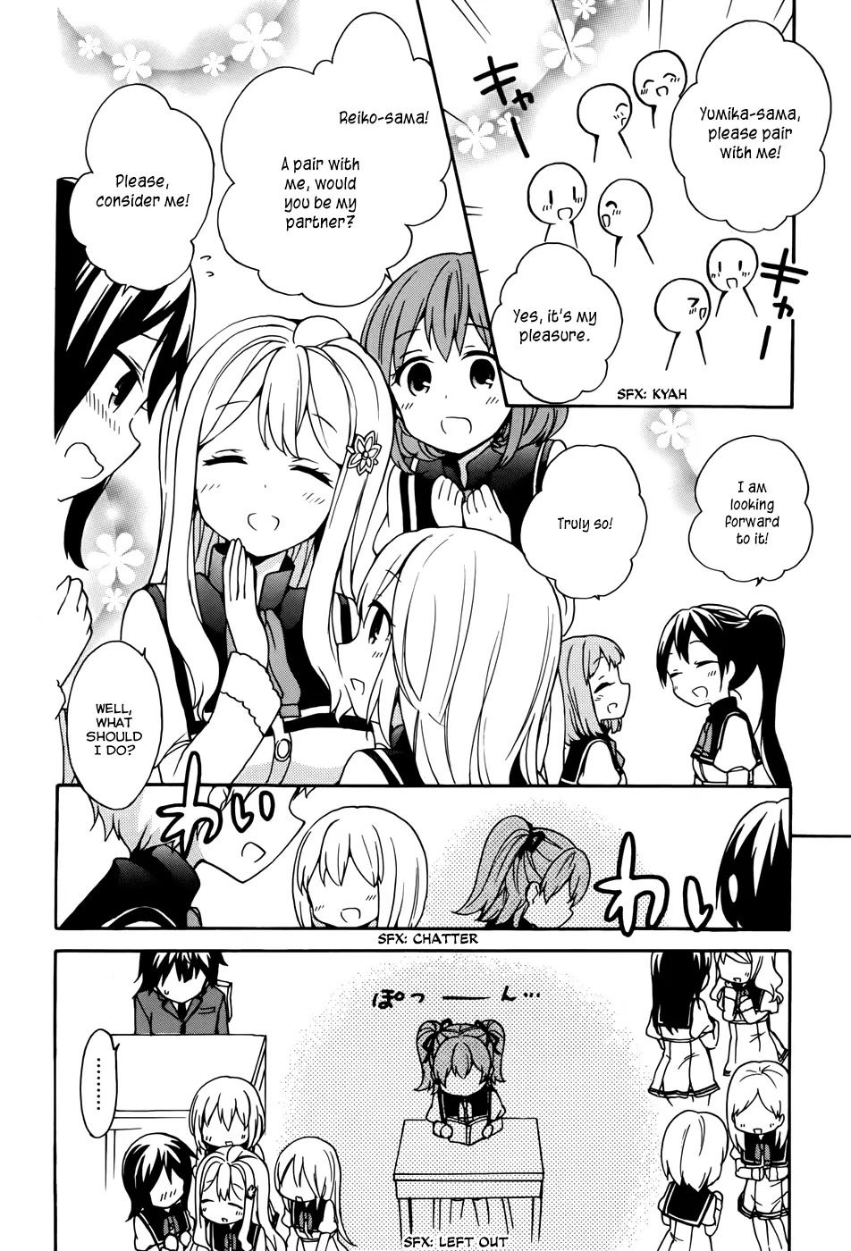 Ore ga Ojou-sama Gakkou ni "Shomin Sample" Toshite Rachirareta Ken Chapter 17 page 7 - Chapter 17: Anybody, Please Pair Up With Tenkuubashi-san~