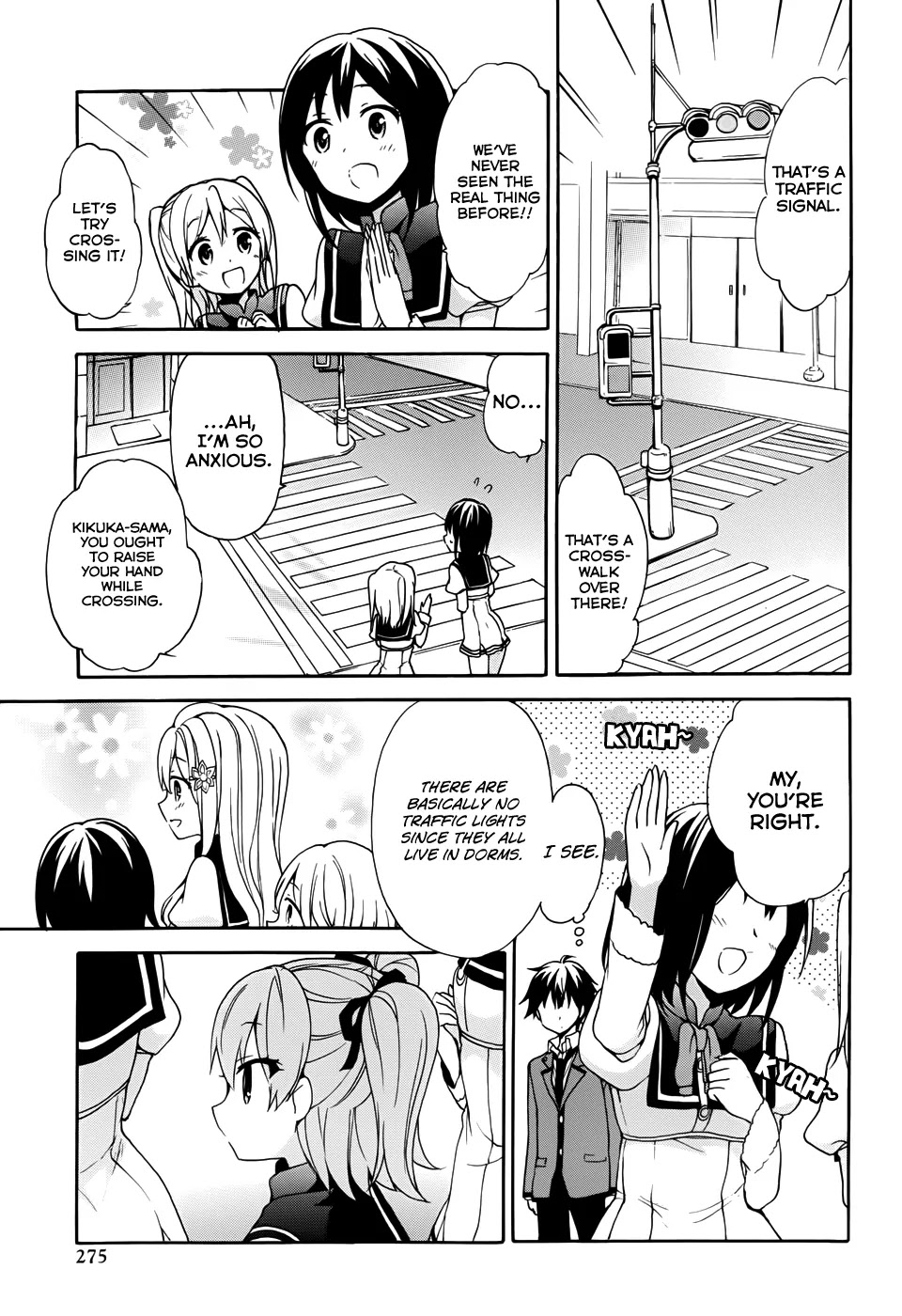 Ore ga Ojou-sama Gakkou ni "Shomin Sample" Toshite Rachirareta Ken Chapter 18 page 11 - Chapter 18: Come Out Immediately!