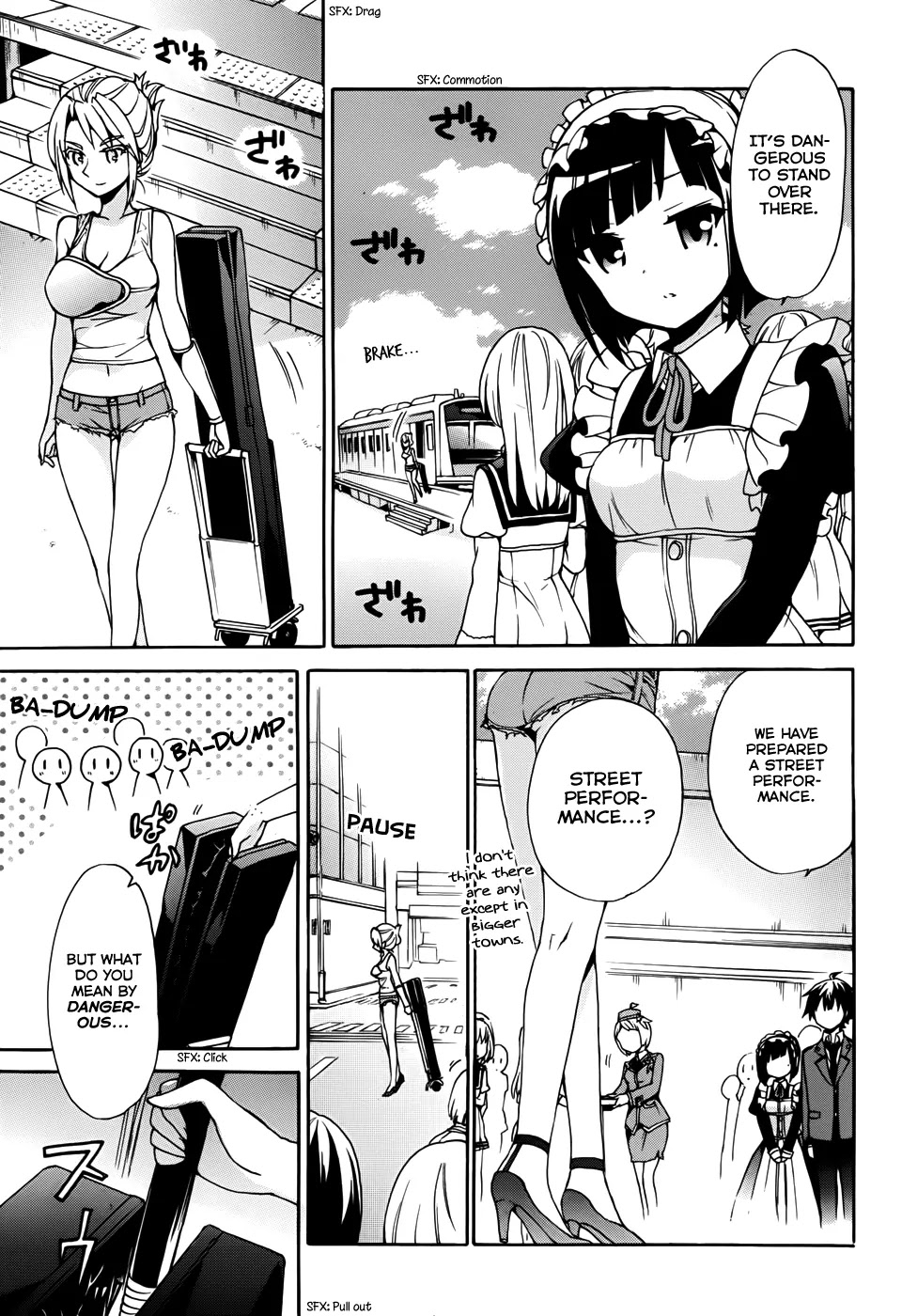 Ore ga Ojou-sama Gakkou ni "Shomin Sample" Toshite Rachirareta Ken Chapter 18 page 13 - Chapter 18: Come Out Immediately!