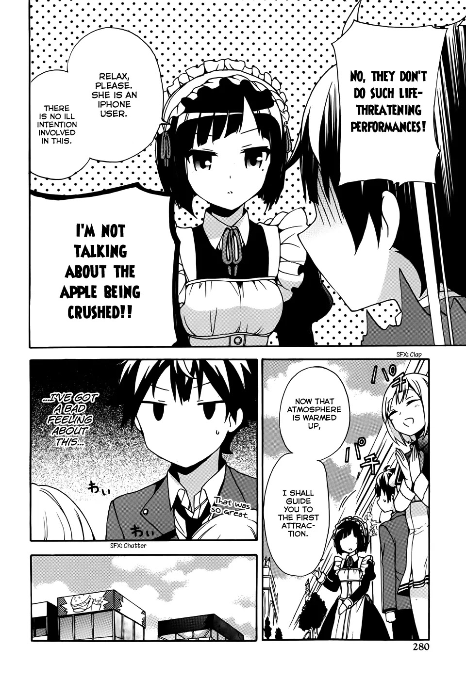 Ore ga Ojou-sama Gakkou ni "Shomin Sample" Toshite Rachirareta Ken Chapter 18 page 16 - Chapter 18: Come Out Immediately!