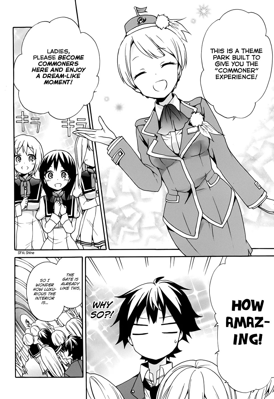 Ore ga Ojou-sama Gakkou ni "Shomin Sample" Toshite Rachirareta Ken Chapter 18 page 7 - Chapter 18: Come Out Immediately!