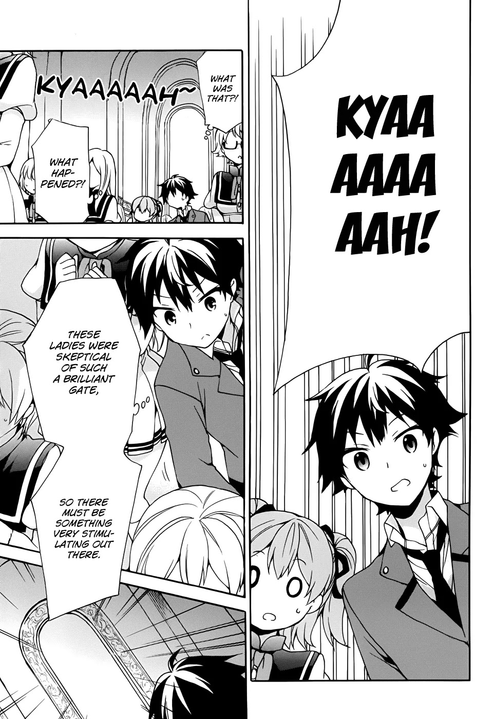 Ore ga Ojou-sama Gakkou ni "Shomin Sample" Toshite Rachirareta Ken Chapter 18 page 8 - Chapter 18: Come Out Immediately!