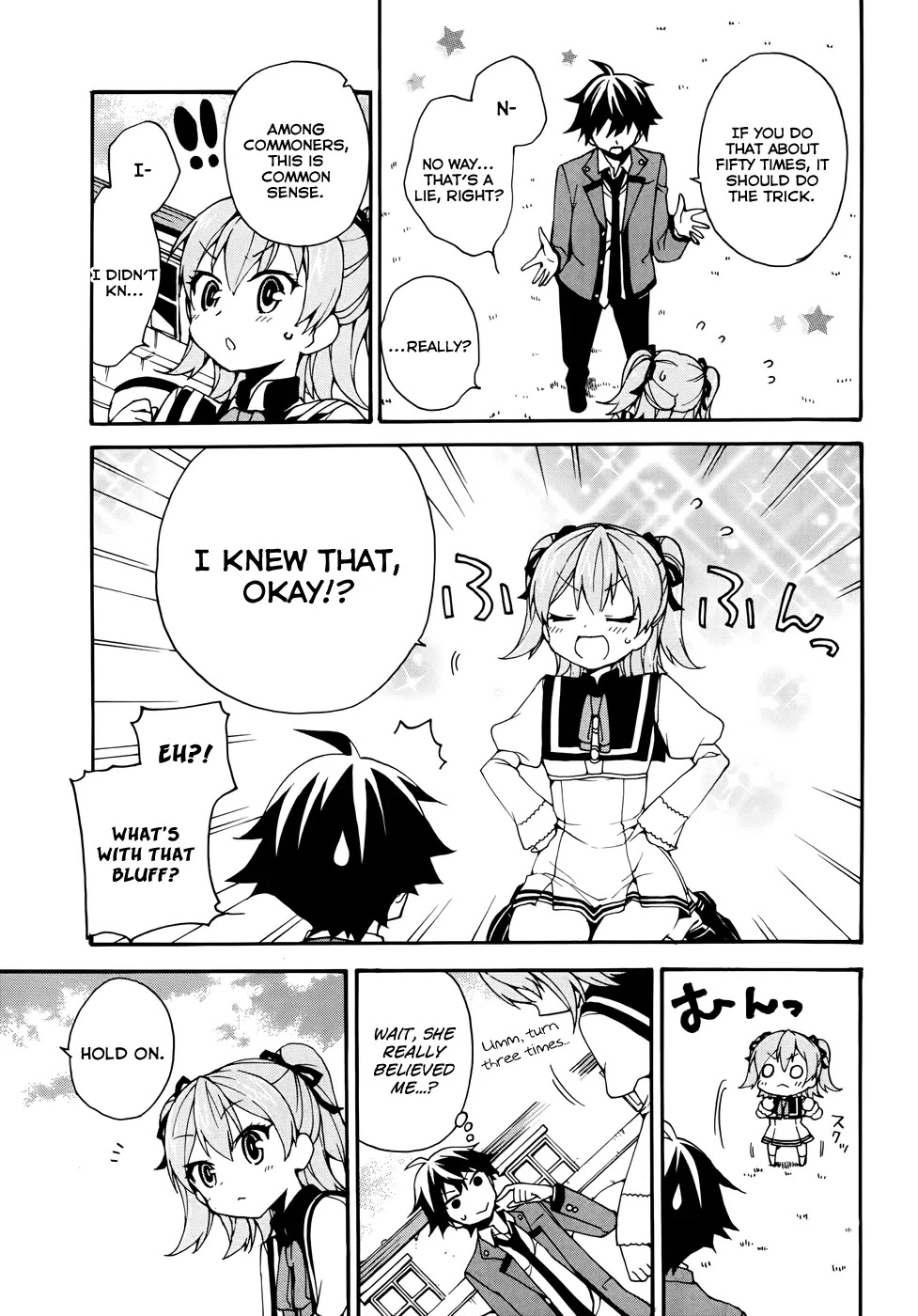 Ore ga Ojou-sama Gakkou ni "Shomin Sample" Toshite Rachirareta Ken Chapter 2 page 11 - Chapter 2: Kiss Me!!