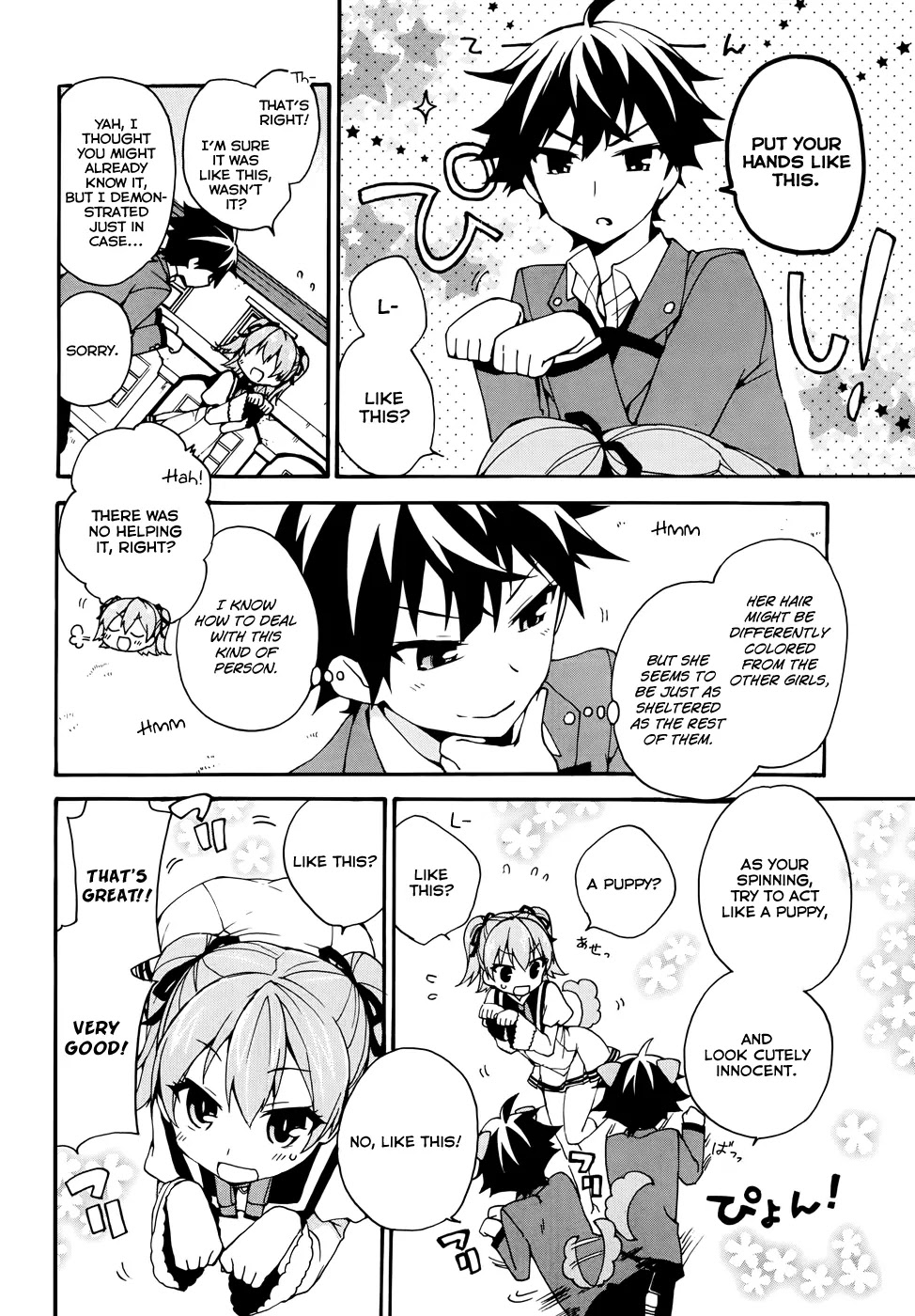 Ore ga Ojou-sama Gakkou ni "Shomin Sample" Toshite Rachirareta Ken Chapter 2 page 12 - Chapter 2: Kiss Me!!