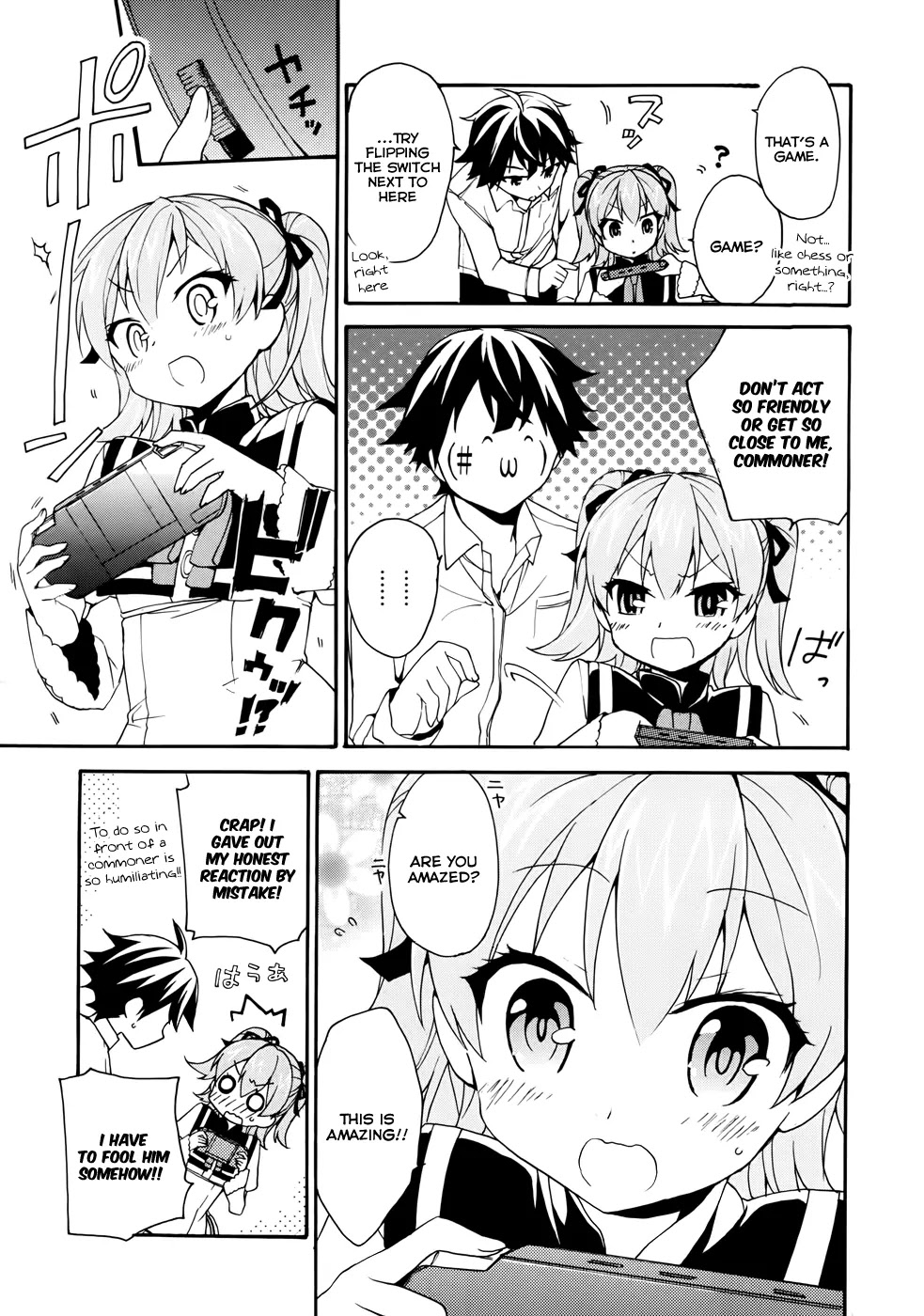 Ore ga Ojou-sama Gakkou ni "Shomin Sample" Toshite Rachirareta Ken Chapter 2 page 27 - Chapter 2: Kiss Me!!