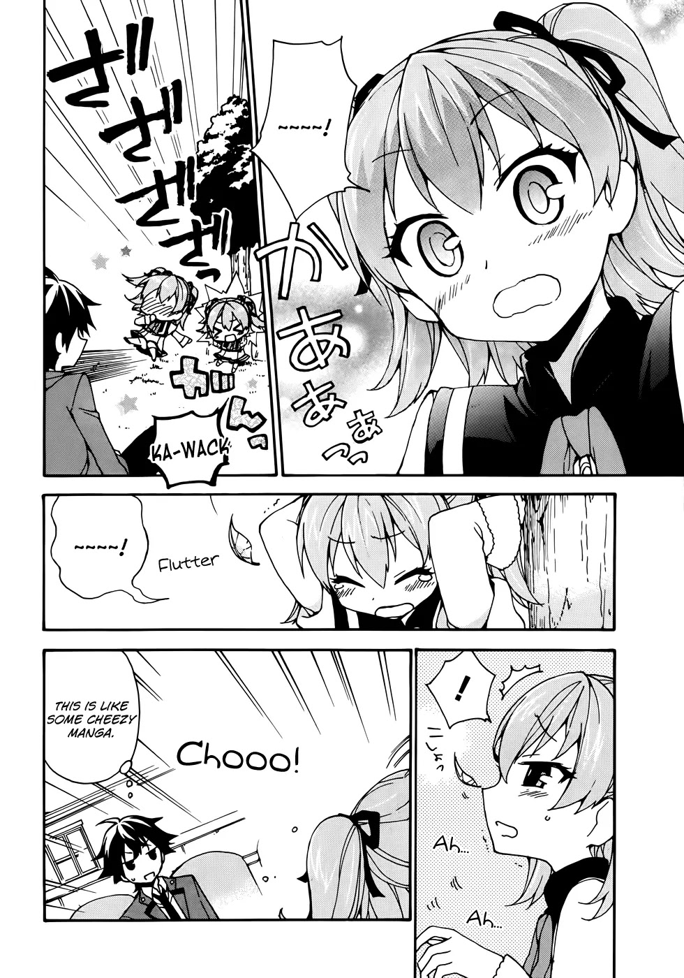 Ore ga Ojou-sama Gakkou ni "Shomin Sample" Toshite Rachirareta Ken Chapter 2 page 8 - Chapter 2: Kiss Me!!